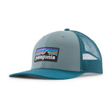 P-6 Logo Trucker Hat - Blue Sage