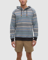 Men's Woodrow Hoodie - Graphite Multi Stripe