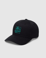Tentree Trees Elevation Hat - Meteorite Black/Green