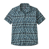 Men's Go-To Shirt - Climbing Stripe: Still Blue