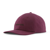 Graphic Trad Cap - Text Logo: Berry Fig