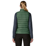 Women's Down Sweater Vest - Back