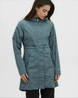 Women's Nimbus Long Rain Jacket - Pine Green