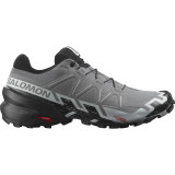 Men's Speedcross 6 - Wide - Quiet Shade/Black/Pearl Blue