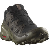 Men's Speedcross 6 Gore-Tex - Black/Peat/Deep Lichen Green