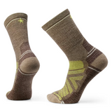 M Hike Light Cushion Crew Socks - Military Olive/Fossil