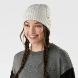 Cable Knit Beanie - Natural 