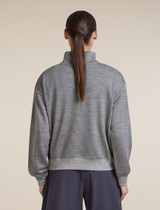 Women's Merino Blend 150 Drift Longsleeve Half Zip - Metro Heather
