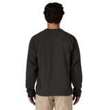Men's Micro D® Fleece Crewneck - Black - Back