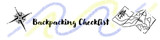 Backpacking Checklist