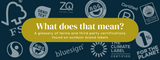 What does that mean? A glossary of terms and third party certifications