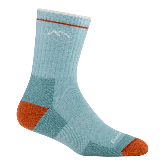 Women's Hiker Micro Crew Midweight Hiking Sock - Glacier