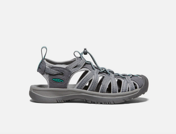 Women's Whisper - Medium Grey/Peacock Green