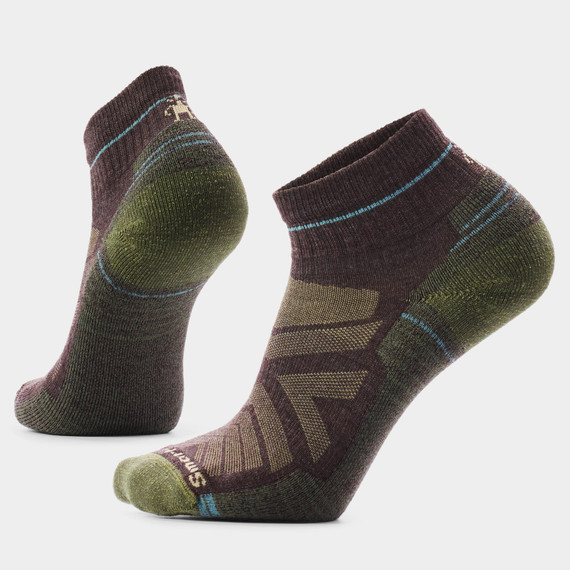 Men's Hike Light Cushion Ankle Socks - Chestnut