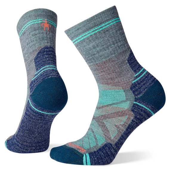 Women's Hike Light Cushion Mid Crew Socks - Medium Gray