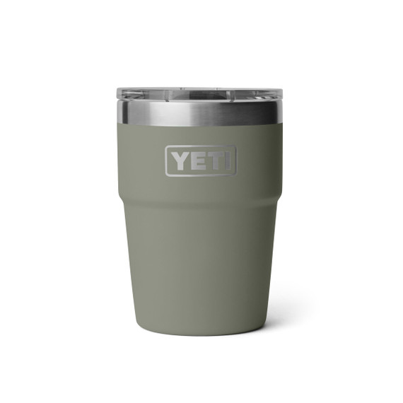 Rambler 16oz Stackable Cup - Pampa Green