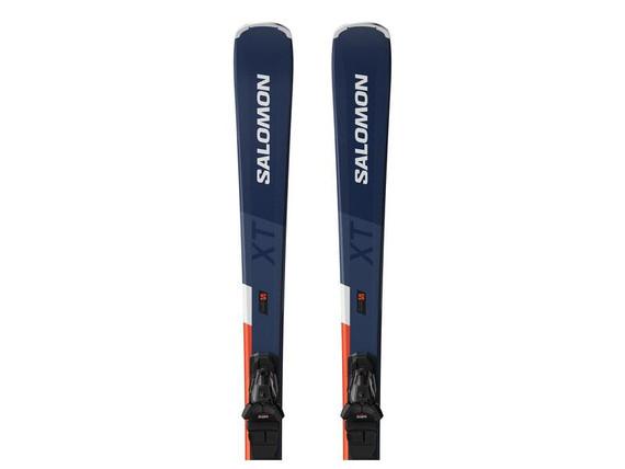 Salomon S/MAX 6 XT (AND M10 GW) Skis 2026 - Silver/Legion Blue Metallic