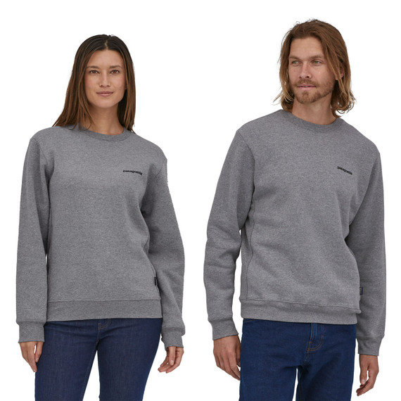 P-6 Logo Uprisal Crew Sweatshirt - Gravel Heather