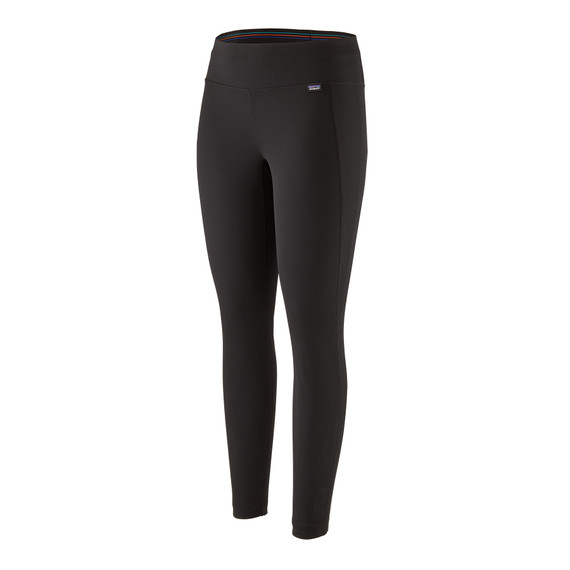 Women's Capilene Mid Weight Bottoms - Black