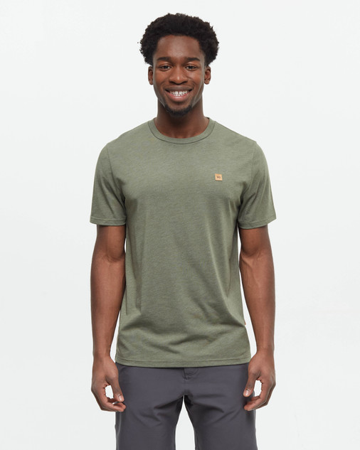 M's Baker T-Shirt - Deep Olive Heather
