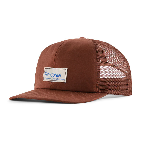 Relaxed Trucker Hat - Water People Label: Dried Vanilla
