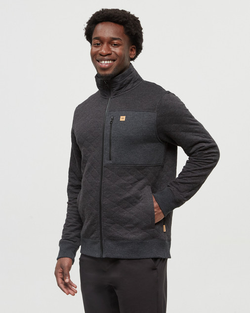 Men's Begbie Full Zip - Meteorite Black Heather 