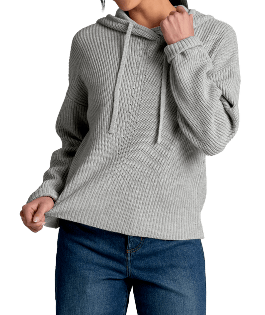 Women's Fireside Sweater Hoody - Ash