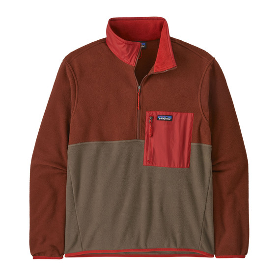Men's Microdini 1/2-Zip Pullover - Marlow Brown Men's Microdini 1/2-Zip Pullover - Marlow Brown