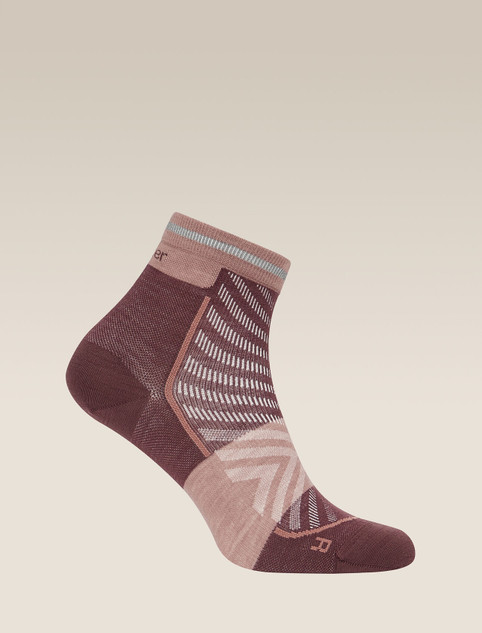 Women's Run+ Ultralight Mini Socks - Java/Summit Women's Run+ Ultralight Mini Socks - Java/Summit