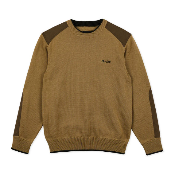 Men's Prospector Sweater - Coyote/Dark Brown