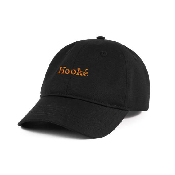 Signature Dad Hat - Black/Leather Brown