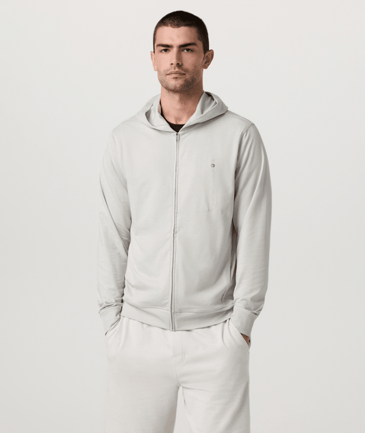 Men's Ponto Full-Zip Hoodie - Salt Heather