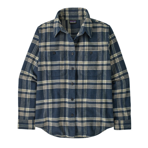 W's Fjord Flannel Shirt - Old Spruce Sunken Blue W's Fjord Flannel Shirt - Old Spruce Sunken Blue