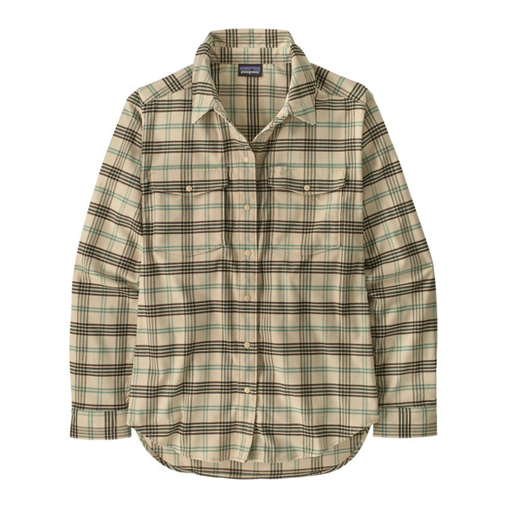 W's Canyonite Flannel Shirt - Orcas: Dark Natural
