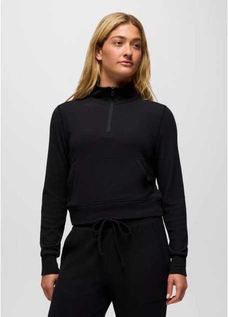 Women's Willow West Half Zip - Black