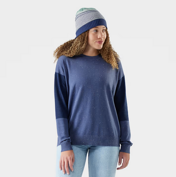 W's Edgewood Colorblock Crew Sweater - Nightfall Blue W's Edgewood Colorblock Crew Sweater - Nightfall Blue