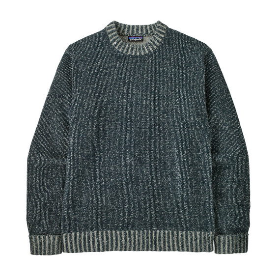 Men's Recycled Wool-Blend Sweater - Marlie: Summit Blue