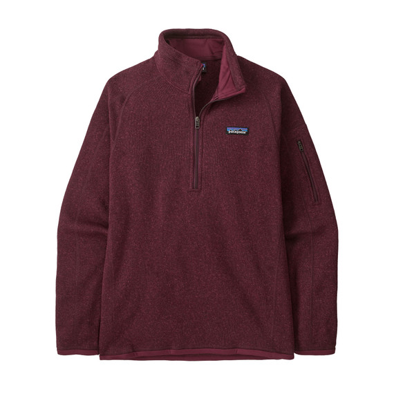 W's Better Sweater® 1/4 Zip - Berry Fig