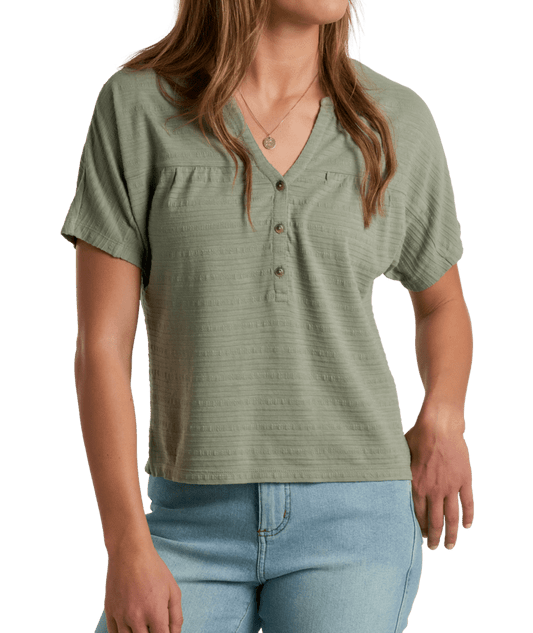 Women's Willa Short Sleeve - Slate Green