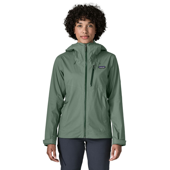 Women's Granite Crest Rain Jacket - Canopy Green - Front