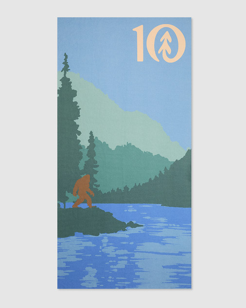 Brohm Packable Towel - Tidal Teal/Lake Life