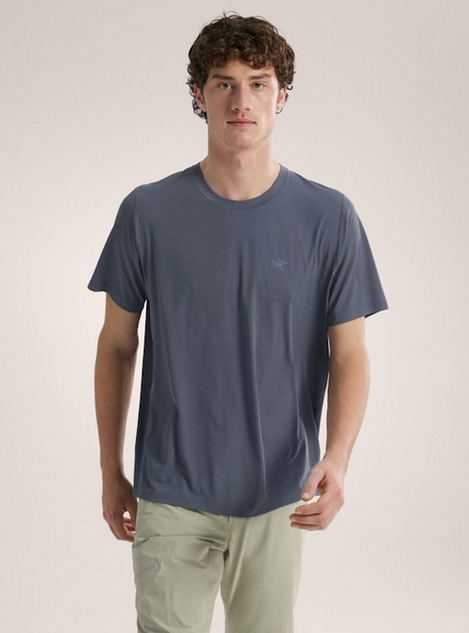 Men's Cormac Crew Short Sleeve Shirt - Dark Stratus