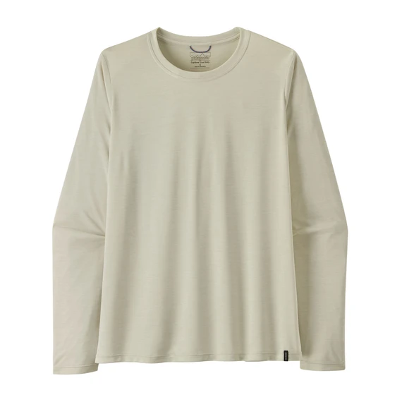 Women's Long-Sleeved Capilene Cool Daily Shirt - Dyno White