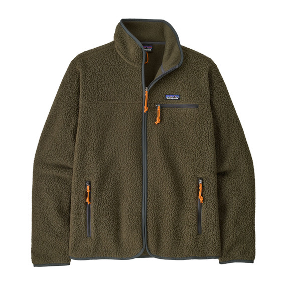 Men's Retro Pile Jacket - Basin Green