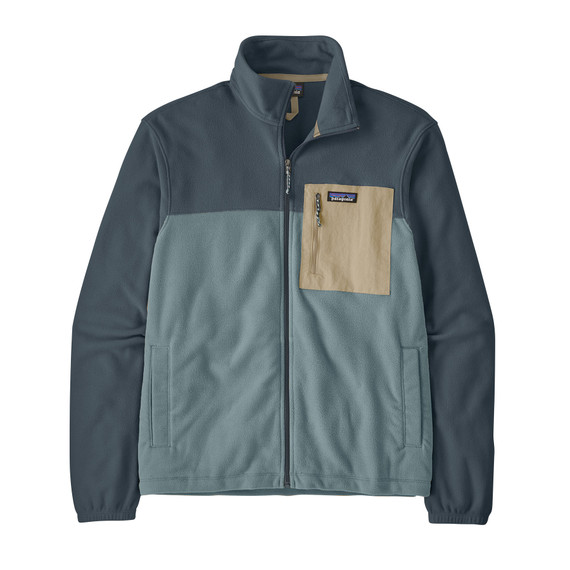 Men's Micro D Patch Pocket Jacket - Blue Sage