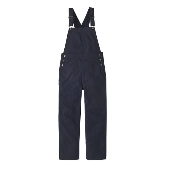 Women's Point Reyes Canvas Overalls - Sunken Blue