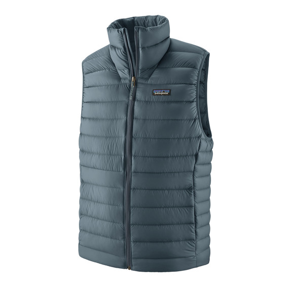 Men's Down Sweater Vest - Summit Blue