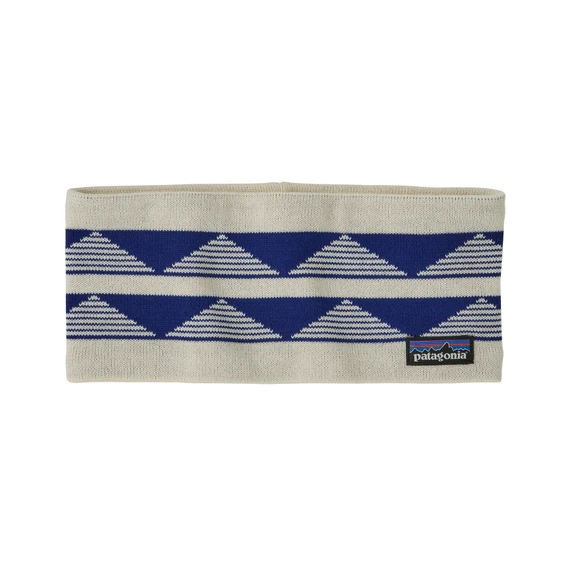 Powder Town Headband - Hut Tripper Stripe: Birch White