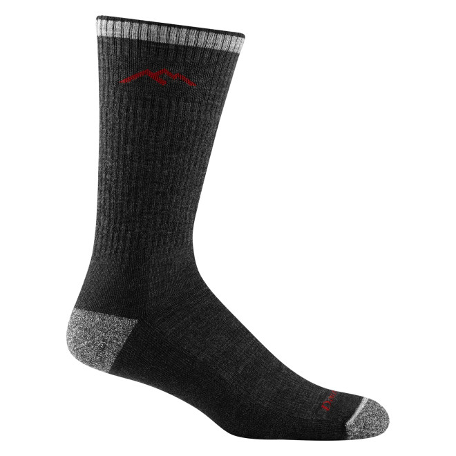 Men's Hiker Boot Sock Midweight Cushion Hiking Sock - Black