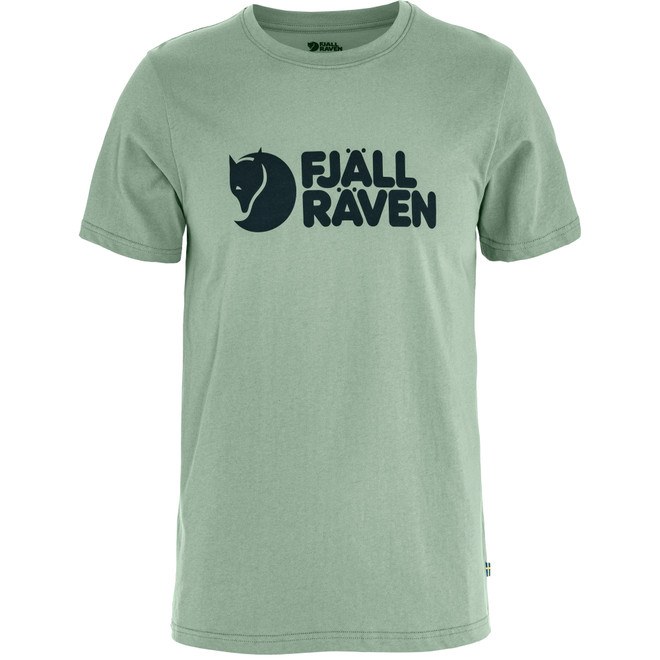 Men's Fjällräven Logo T-shirt - Misty Green